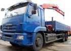 Бортовая машина -65117 с краном манипулятором Palfinger  PK-18500A